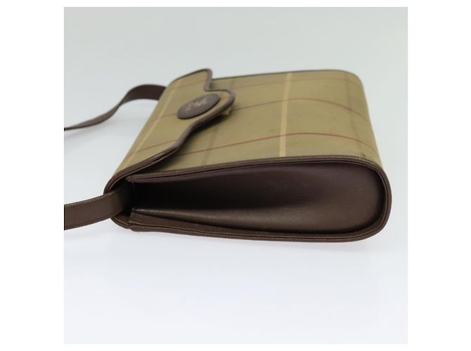 Burberry Nova check Canvas and Leather Beige - vista 3