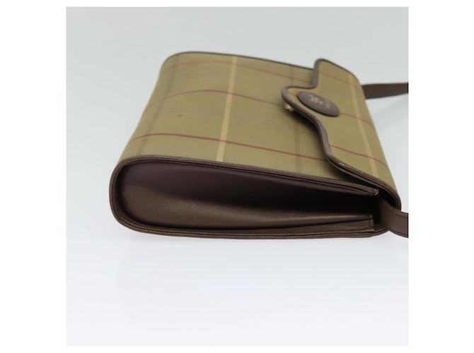Burberry Nova check Canvas and Leather Beige - vista 4
