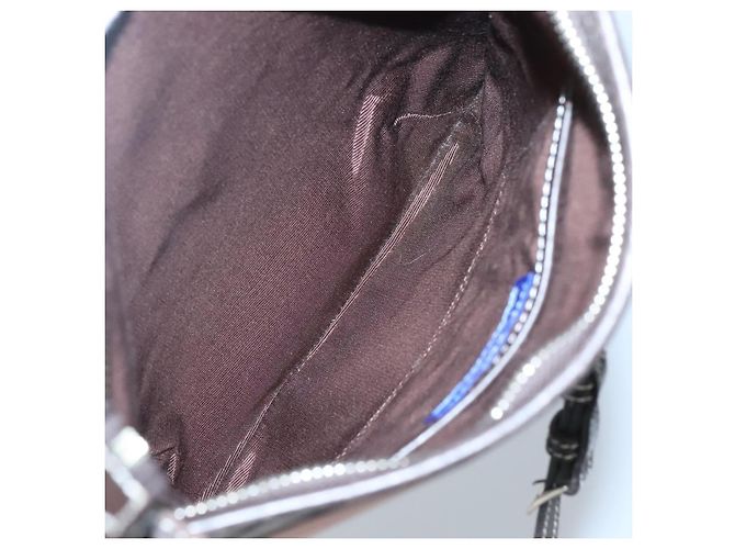Burberry Nova Check Etichetta Blu Tela Rosa - vista 5