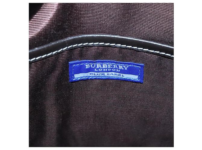 Burberry Nova Check Etichetta Blu Tela Rosa - vista 6