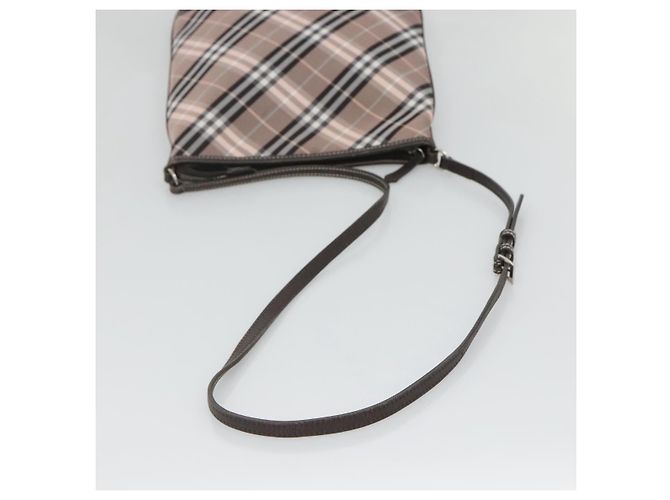 Burberry Nova Check Etichetta Blu Tela Rosa - vista 7