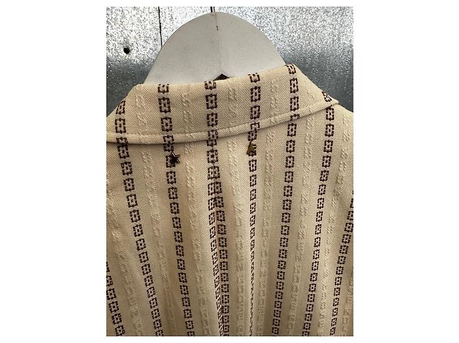 Blazer Golden Goose Creme de Algodão Tamanho 44 Cru - vista 12