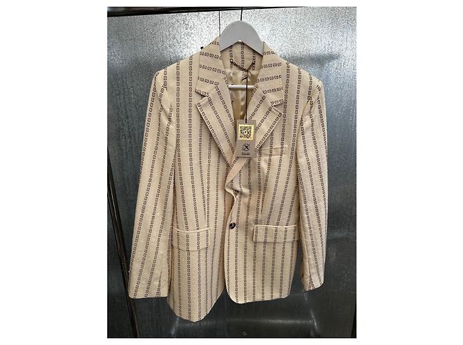 Blazer Golden Goose Creme de Algodão Tamanho 44 Cru - vista 2