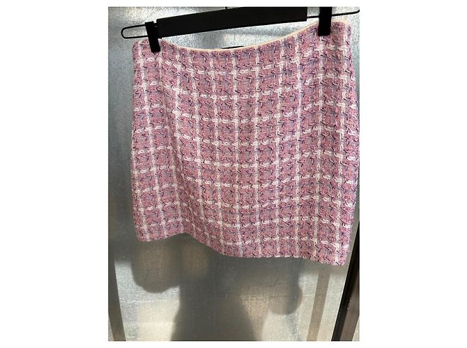 Gonna Iro Galeni in cotone rosa - vista 3