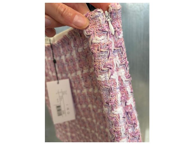 Gonna Iro Galeni in cotone rosa - vista 6