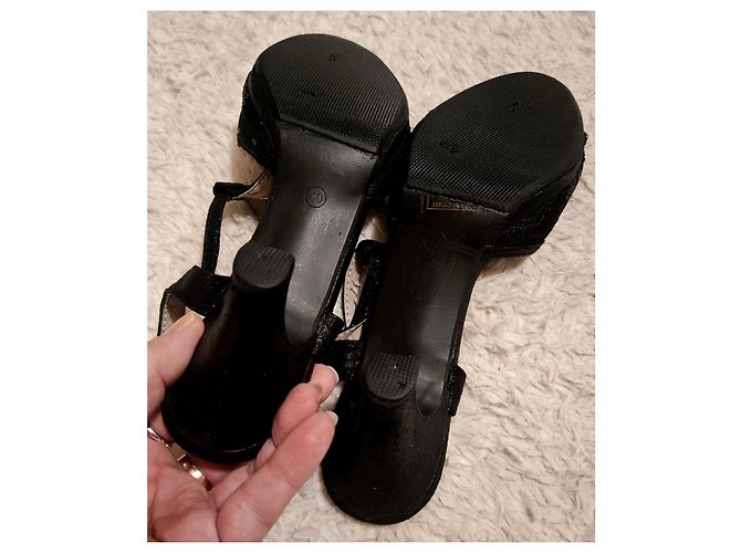 Autre Marque Schwarze Renda High Heel Sandalen Größe 40 - Ansicht 9