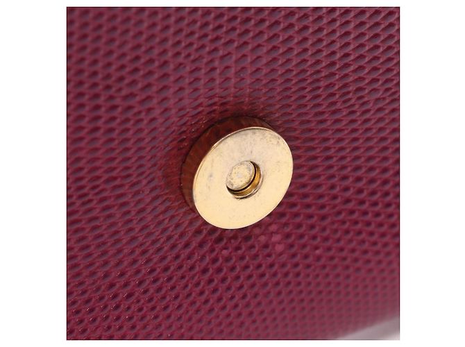 Borsa a spalla in pelle viola Salvatore Ferragamo Porpora - vista 5