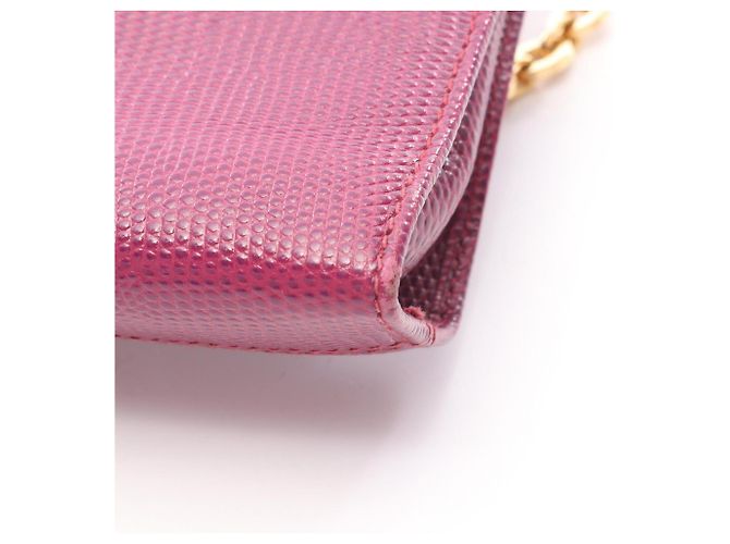 Borsa a spalla in pelle viola Salvatore Ferragamo Porpora - vista 7