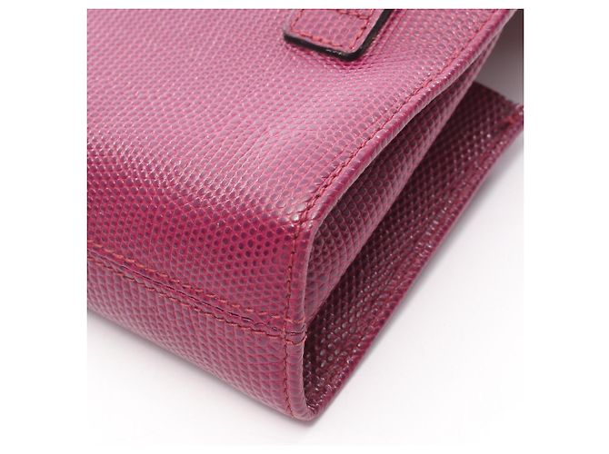 Borsa a spalla in pelle viola Salvatore Ferragamo Porpora - vista 8