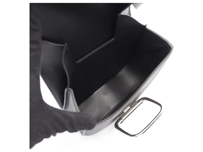 Mini borsa a spalla Della Cavalleria di Hermès Nero - vista 3