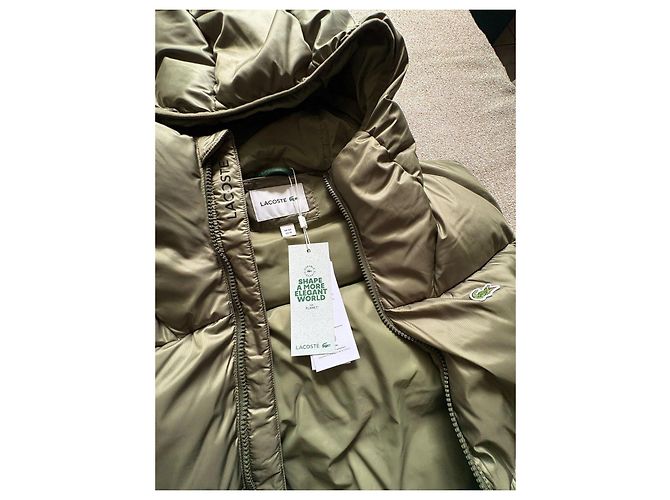 Lacoste gesteppte Weste in khaki Grün - Ansicht 5