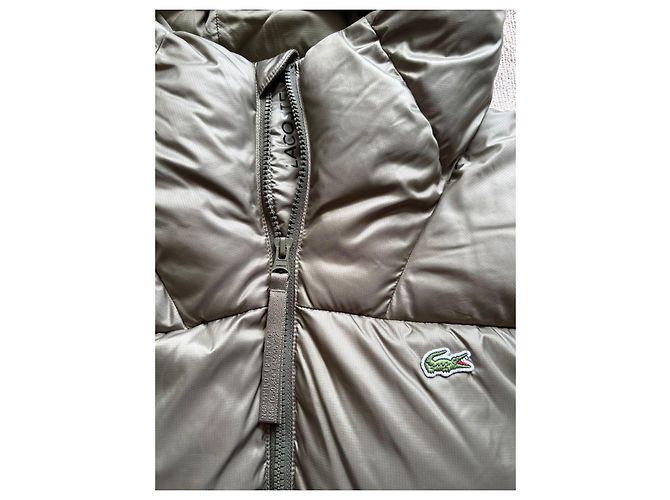 Lacoste gesteppte Weste in khaki Grün - Ansicht 7