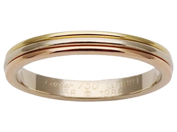 Anello a tre colori Cartier D'oro - vista 2