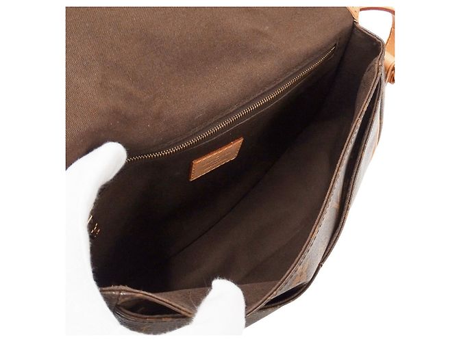 Borsa a Spalla Donna Louis Vuitton Marrone - vista 5