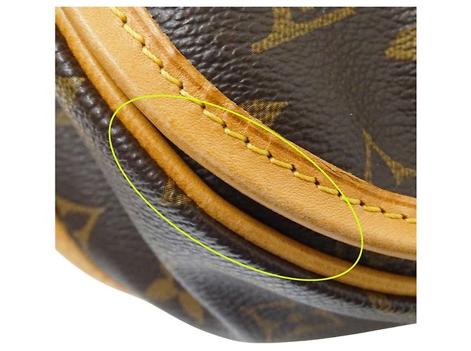 Borsa a Spalla Donna Louis Vuitton Marrone - vista 7