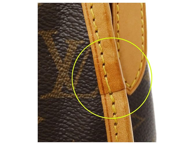 Borsa a Spalla Donna Louis Vuitton Marrone - vista 8