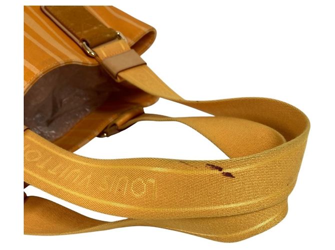 Borsa a Spalla Plan Soleil Cabas PM Louis Vuitton M94145 Giallo - vista 11
