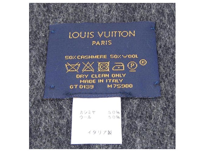 Louis Vuitton Monogram Gradient Schal Braun Schwarz - Ansicht 3