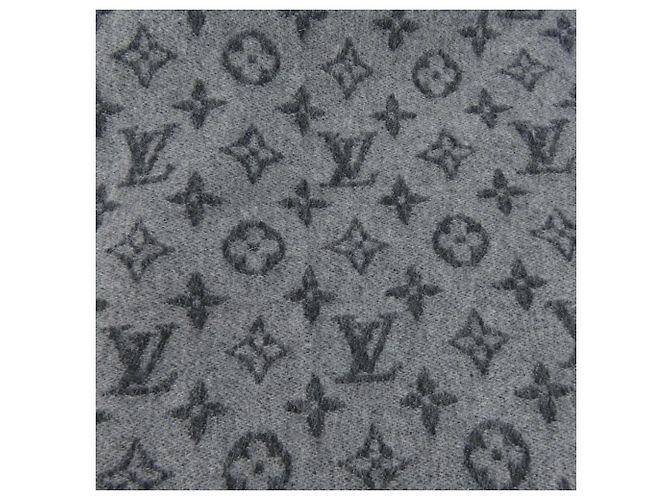 Louis Vuitton Monogram Gradient Schal Braun Schwarz - Ansicht 4