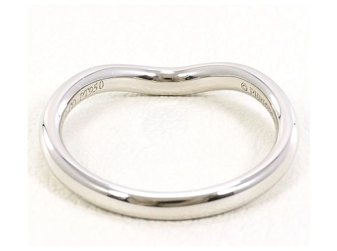 Anello Curvo in Platino PT950 Tiffany & Co. - vista 3