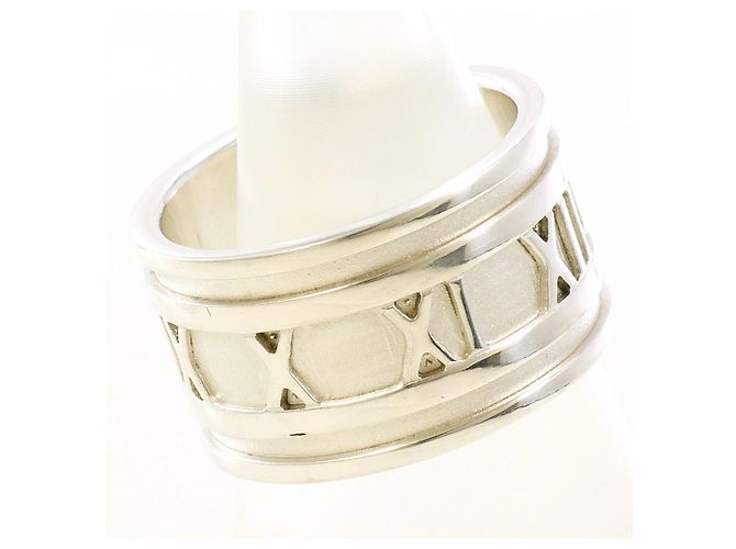 Anello Larghezza Atlas in Argento Tiffany & Co. - vista 2