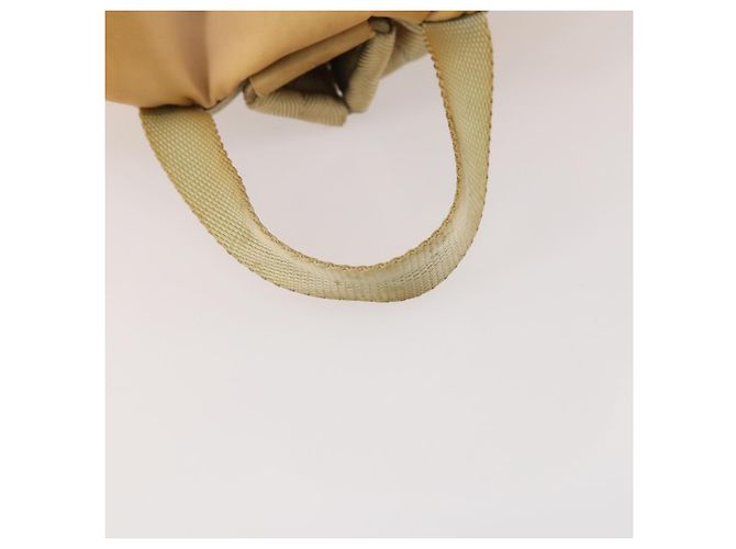PRADA Backpack Nylon Beige Silver Auth gh1768 Silvery - view 7