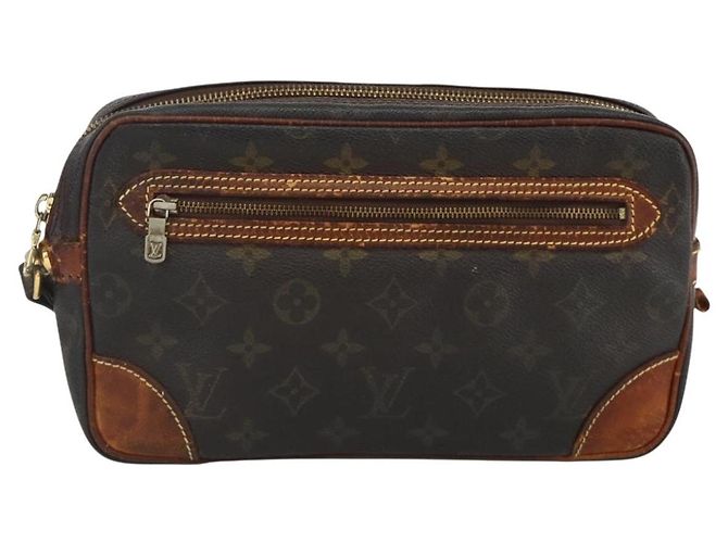 LOUIS VUITTON Clutch Marly Dragonne GM Monogram M51825 LV Auth BA11672 Monogramma - vista 13