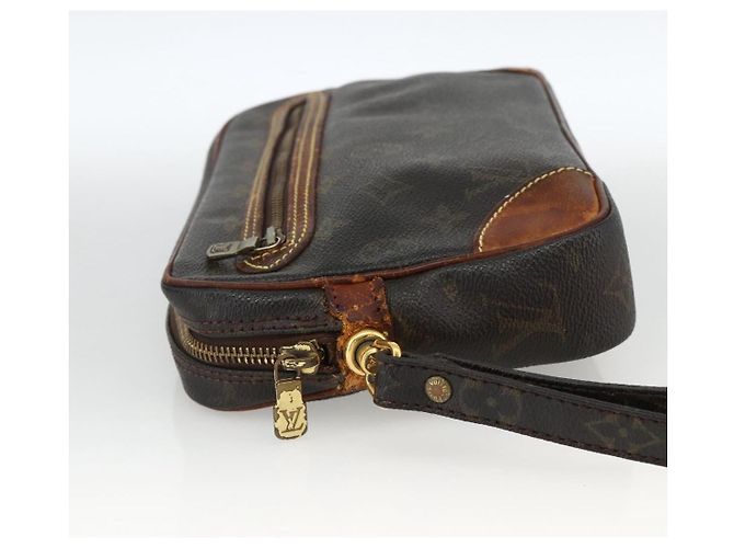 LOUIS VUITTON Clutch Marly Dragonne GM Monogram M51825 LV Auth BA11672 Monogramma - vista 3
