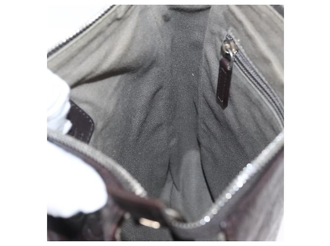 Borsa a Spalla Salvatore Ferragamo in Pelle Nera Oro Auth BA11653 Nero D'oro - vista 19