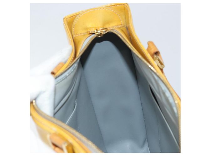 LOUIS VUITTON Borsa Tote Columbus Monogram Vernis Grigio M91028 LV Auth gh2014 - vista 18
