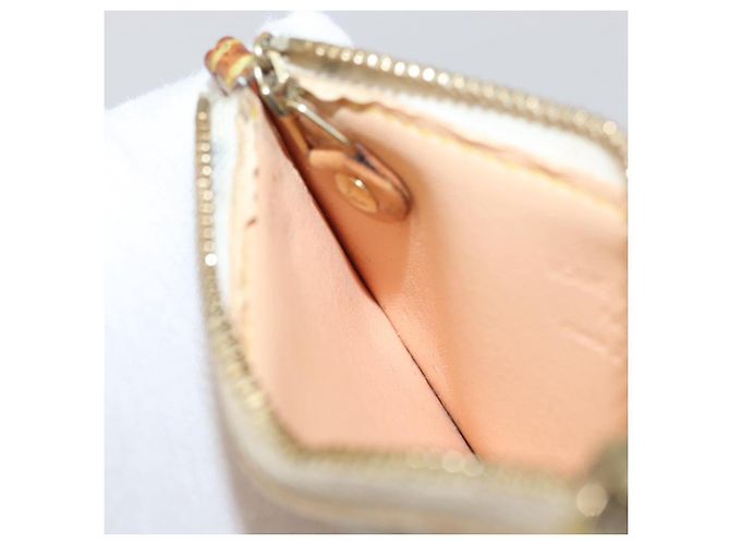 LOUIS VUITTON Monogramm Multicolor Pochette Cles Tasche Weiß M92655 Auth AMZ391A - Ansicht 17