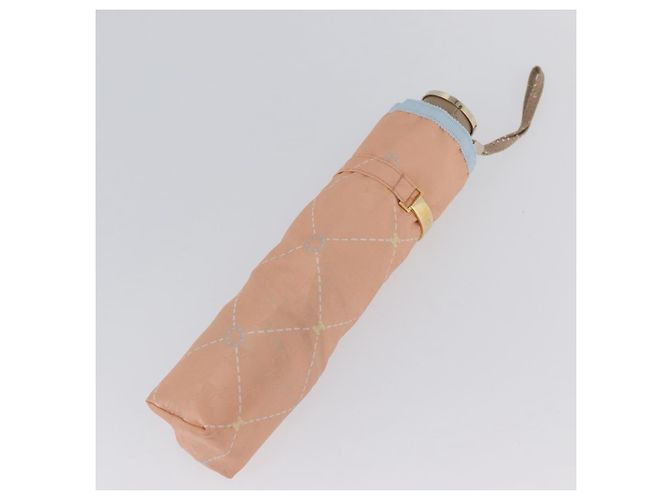 Céline CELINE Macadam Canvas Folding Umbrella Nylon Orange Auth YKZ609A - view 13