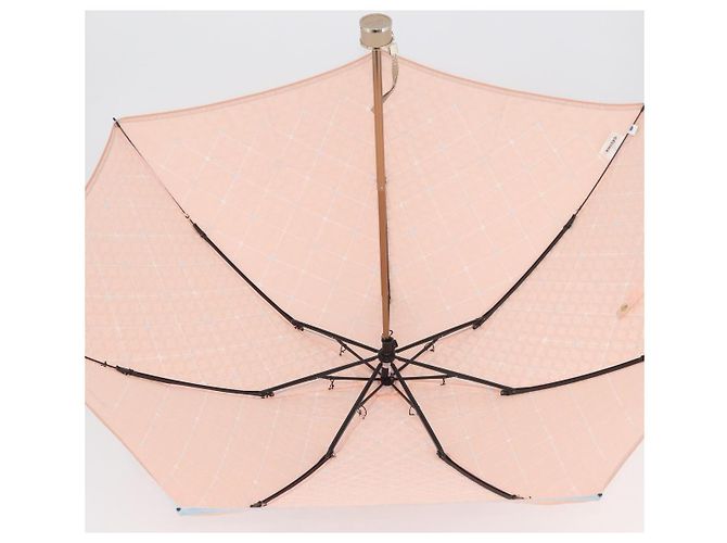 Céline CELINE Macadam Canvas Folding Umbrella Nylon Orange Auth YKZ609A - view 8