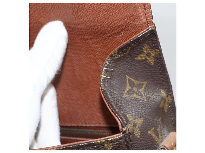 LOUIS VUITTON Borsa a Spalla Monogram Saint Cloud GM M51242 LV Auth BA11591 Monogramma - vista 18