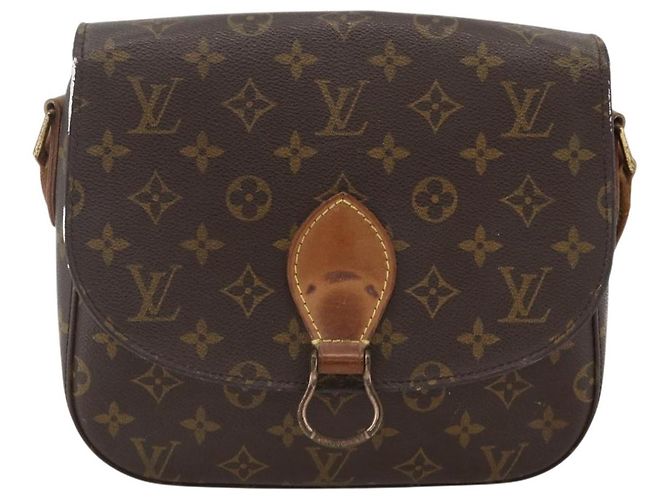 LOUIS VUITTON Borsa a Spalla Monogram Saint Cloud GM M51242 LV Auth BA11591 Monogramma - vista 2