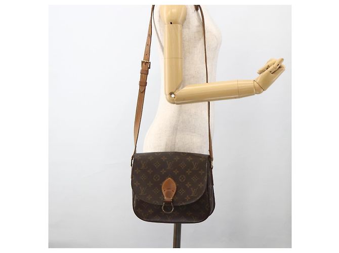 LOUIS VUITTON Borsa a Spalla Monogram Saint Cloud GM M51242 LV Auth BA11591 Monogramma - vista 27
