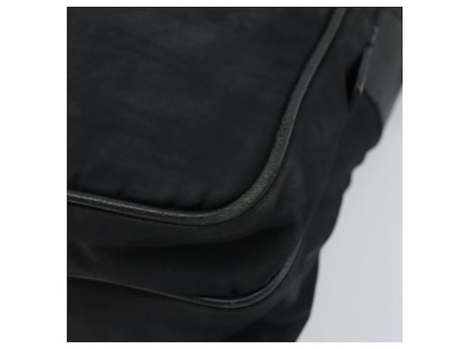 Borsa a Spalla PRADA in Nylon Nero Argento Autentica bs34107 - vista 10