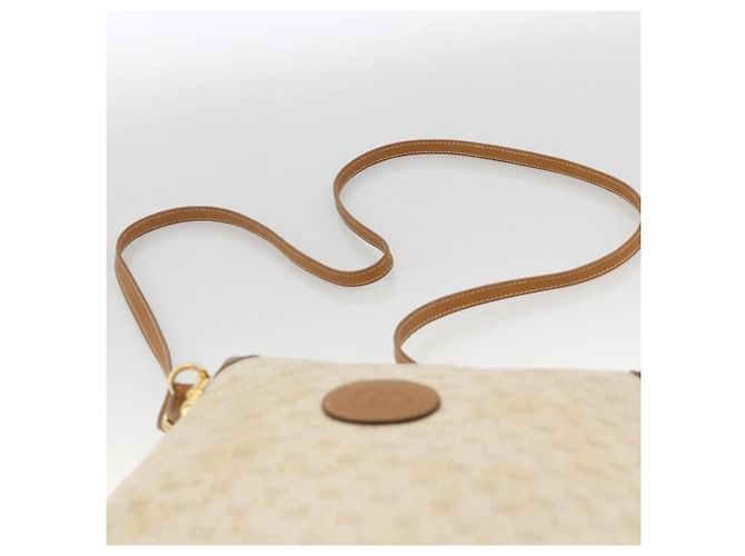 Gucci Borsa a Spalla Micro GG Supreme PVC Beige Oro 007 104 4916 Auth bs34174 D'oro - vista 8