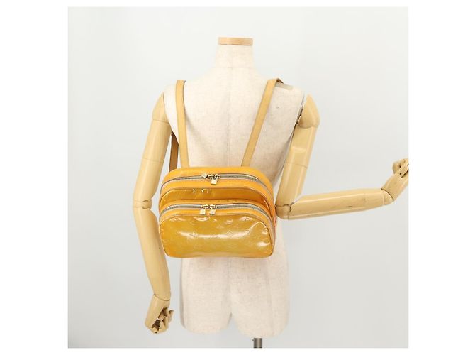 LOUIS VUITTON Monogram Vernis Marley Rucksack Grau M91038 LV Auth ARZ451 - Ansicht 23
