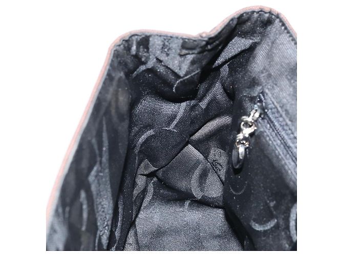 Borsa a Spalla Vala in Nylon Marrone e Argento di Salvatore Ferragamo Auth gh1918 - vista 20