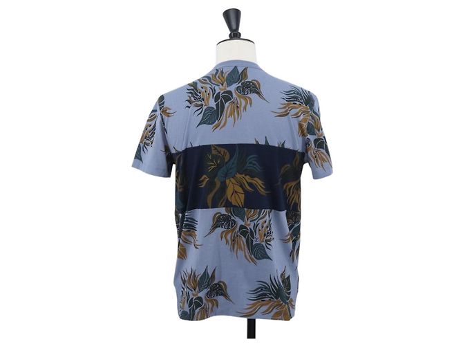 Camiseta LOUIS VUITTON de algodón azul marino LV Auth BA11391A - vista 2