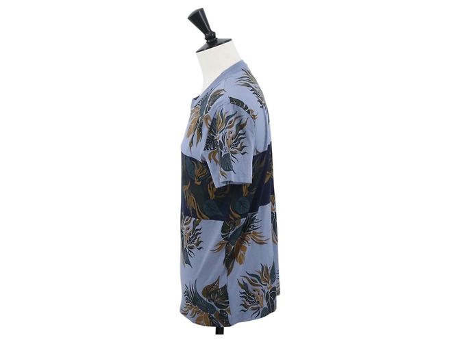 Camiseta LOUIS VUITTON de algodón azul marino LV Auth BA11391A - vista 3