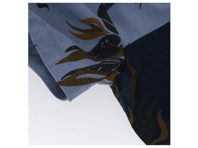 Camiseta LOUIS VUITTON de algodón azul marino LV Auth BA11391A - vista 8