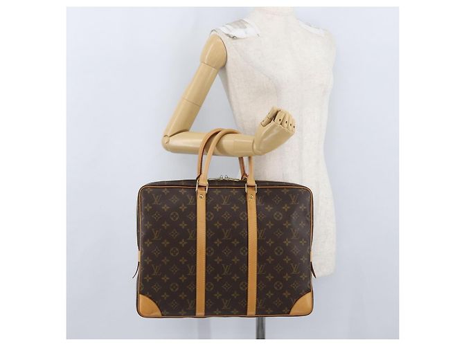 LOUIS VUITTON Monogram Porta Documenti da Viaggio Borsa Business M53361 Auth ep13924 Monogramma - vista 25