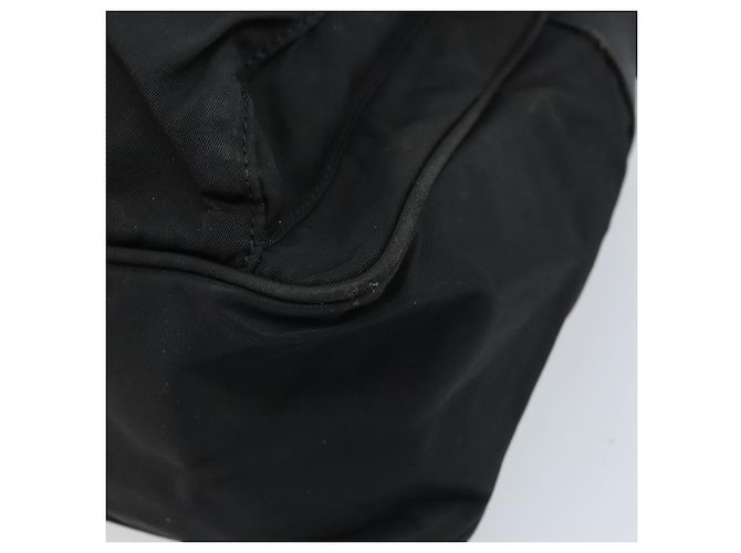 Borsa a Spalla PRADA in Nylon Nero Argento Autentica BSZ143 - vista 10