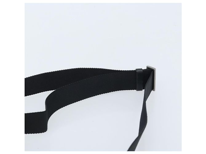 Borsa a Spalla PRADA in Nylon Nero Argento Autentica BSZ143 - vista 8