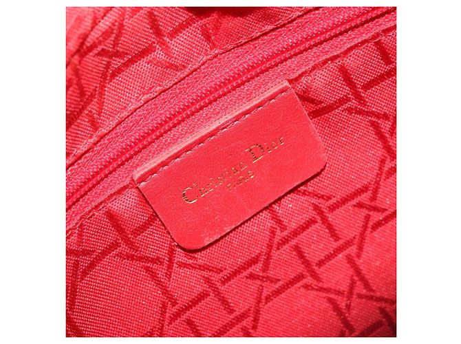 Christian Dior Schultertasche Nylon Schwarz Gold Auth mr2173 Golden - Ansicht 16