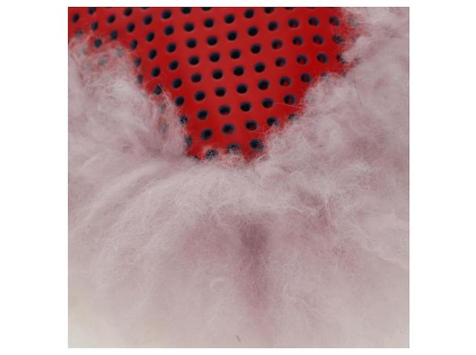 Borsa a mano FENDI in pelliccia rosa argento Auth AMZ103V - vista 11