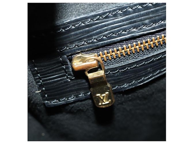 LOUIS VUITTON Borsa a Spalla Epi Randonnee GM Nera M43082 LV Auth hk3445 Nero - vista 20