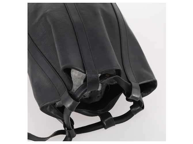 LOUIS VUITTON Borsa a Spalla Epi Randonnee GM Nera M43082 LV Auth hk3445 Nero - vista 6